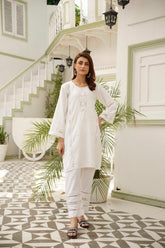 Snow Blossom. ( Elevate your winter style with this stunning fusion of tradition and modernity ) - Stitched